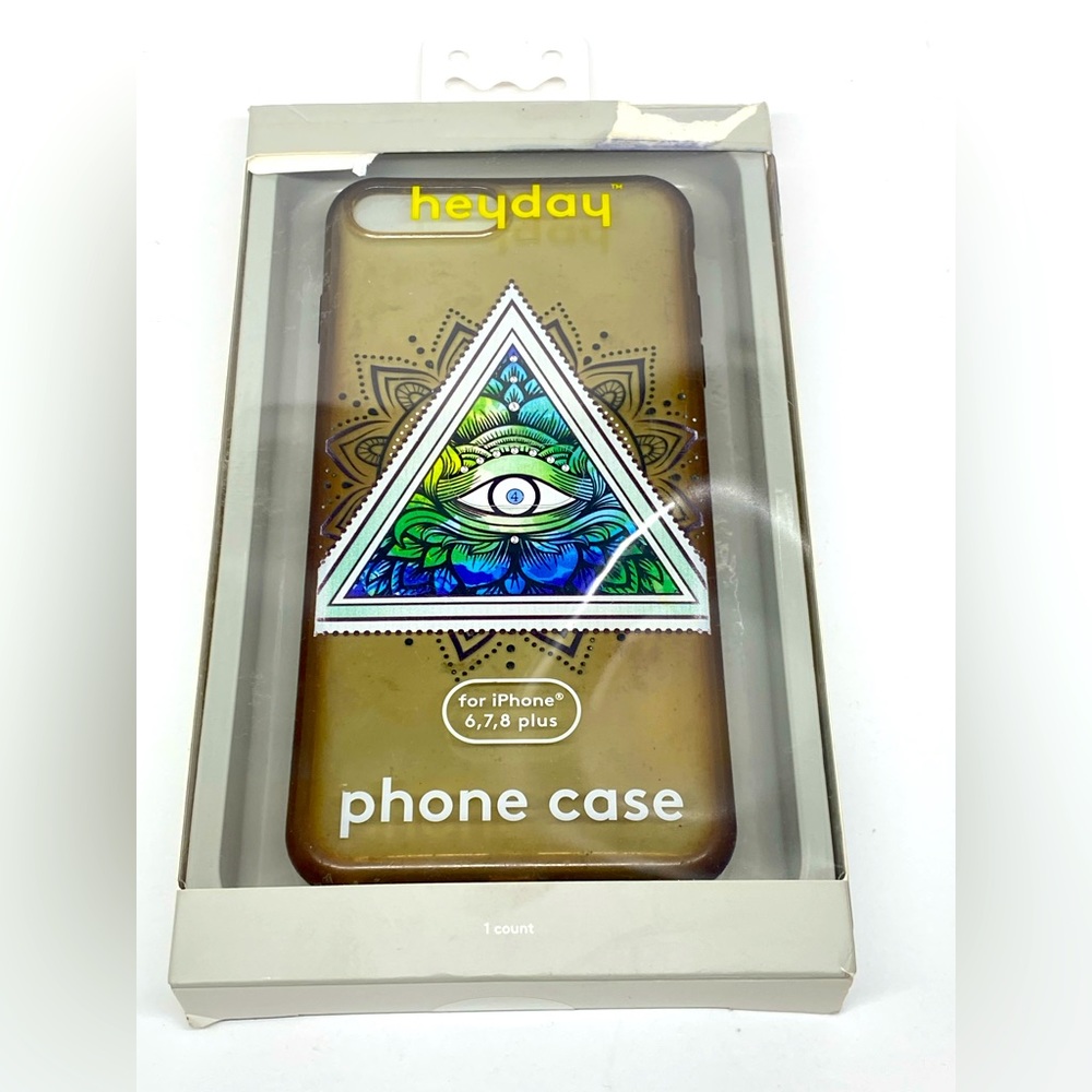 ILLUMINATI ALL SEEING EYE PYRAMID PHONE CASE BY HEYDAY FOR IPHONE 6/7/8+ PLUS